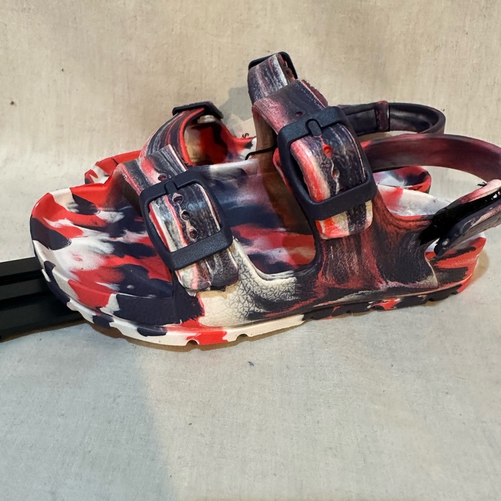 Kids Tie Dye Sandals